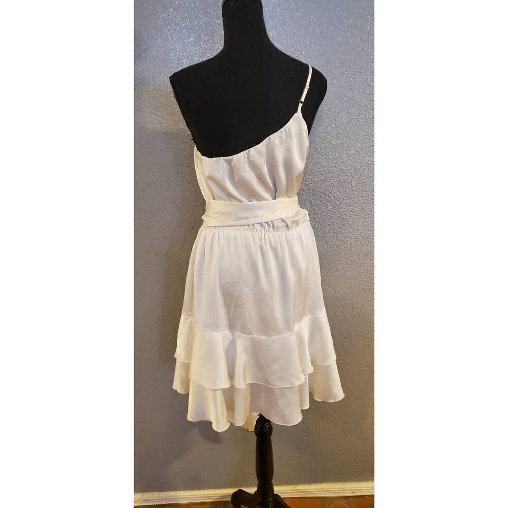 Show Me Your MuMu White Ruffle Dress - Picture 9 of 10